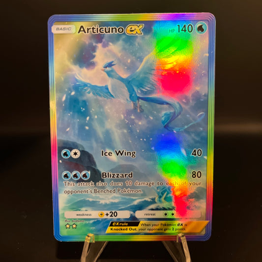 Articuno ex Holographic Pokémon TCG Pocket Illustration Art Card - Sharp Details!