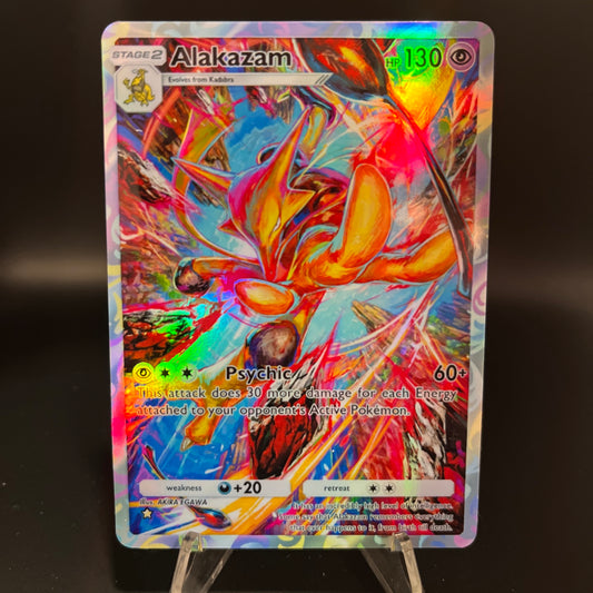 Alakazam Pokémon TCG Pocket Illustration Art Card - Sharp Details!
