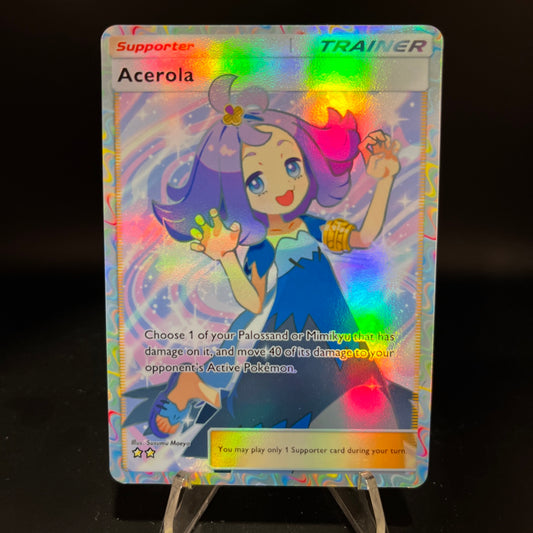 Acerola Trainer Pokémon TCG Pocket Illustration Art Card - Sharp Details!