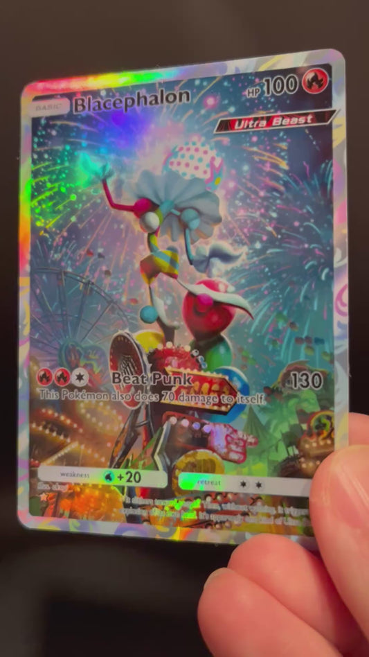 Blacephalon Pokémon TCG Pocket Illustration Art Card - Sharp Details!