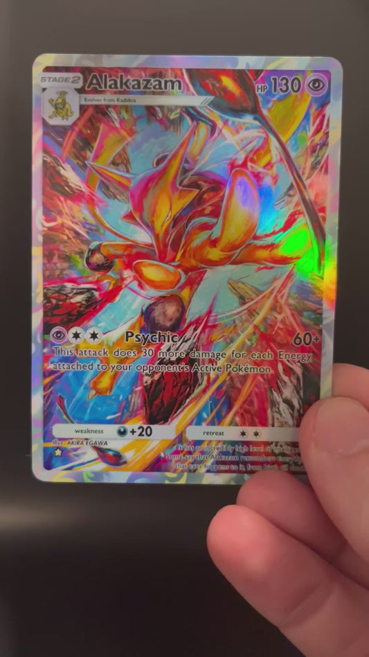 Alakazam Pokémon TCG Pocket Illustration Art Card - Sharp Details!